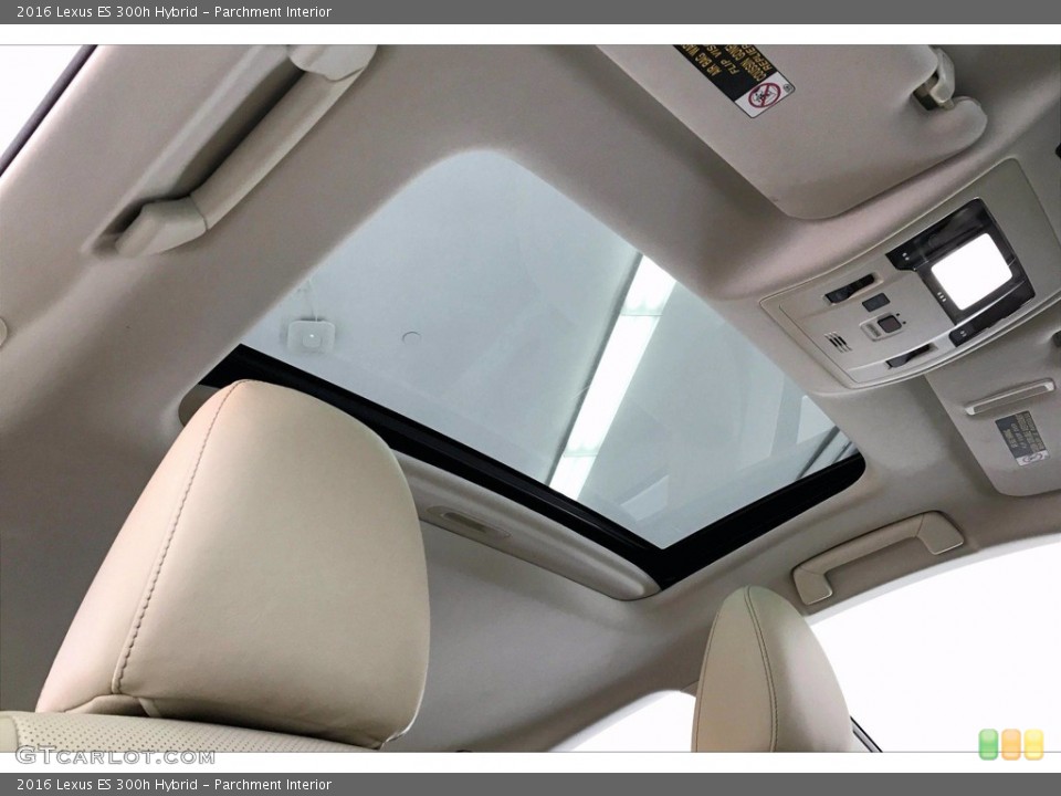Parchment Interior Sunroof for the 2016 Lexus ES 300h Hybrid #139720063