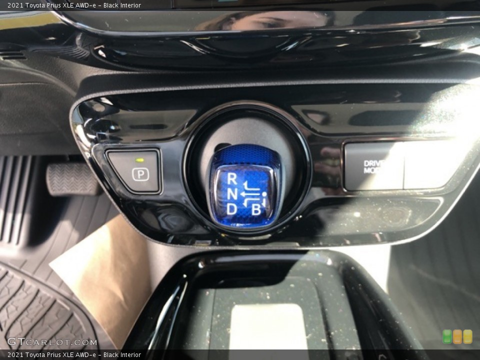 Black Interior Transmission for the 2021 Toyota Prius XLE AWD-e #139721028