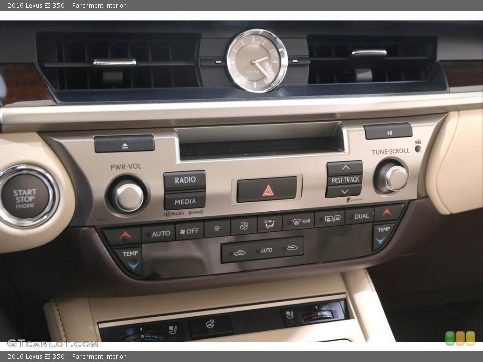Parchment Interior Controls for the 2016 Lexus ES 350 #139725045