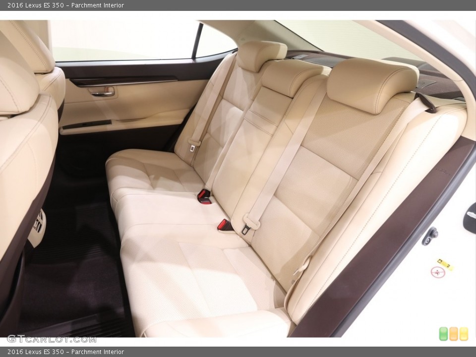 Parchment Interior Rear Seat for the 2016 Lexus ES 350 #139725396