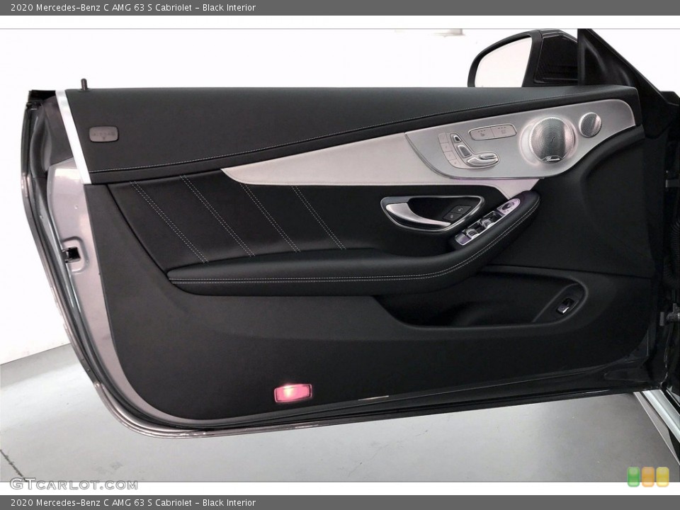 Black Interior Door Panel for the 2020 Mercedes-Benz C AMG 63 S Cabriolet #139725960