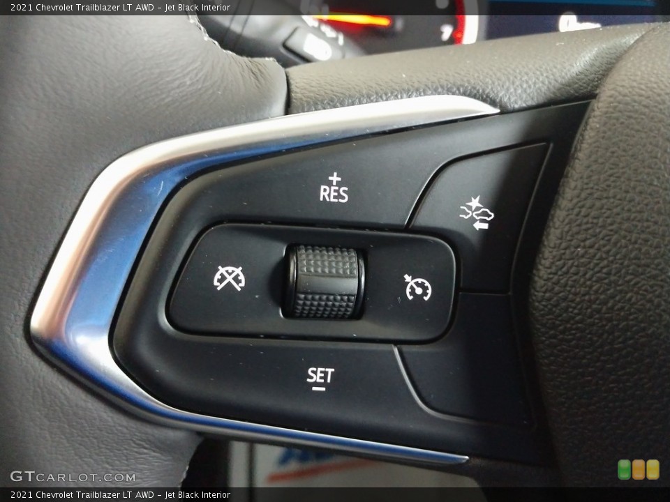 Jet Black Interior Steering Wheel for the 2021 Chevrolet Trailblazer LT AWD #139725997