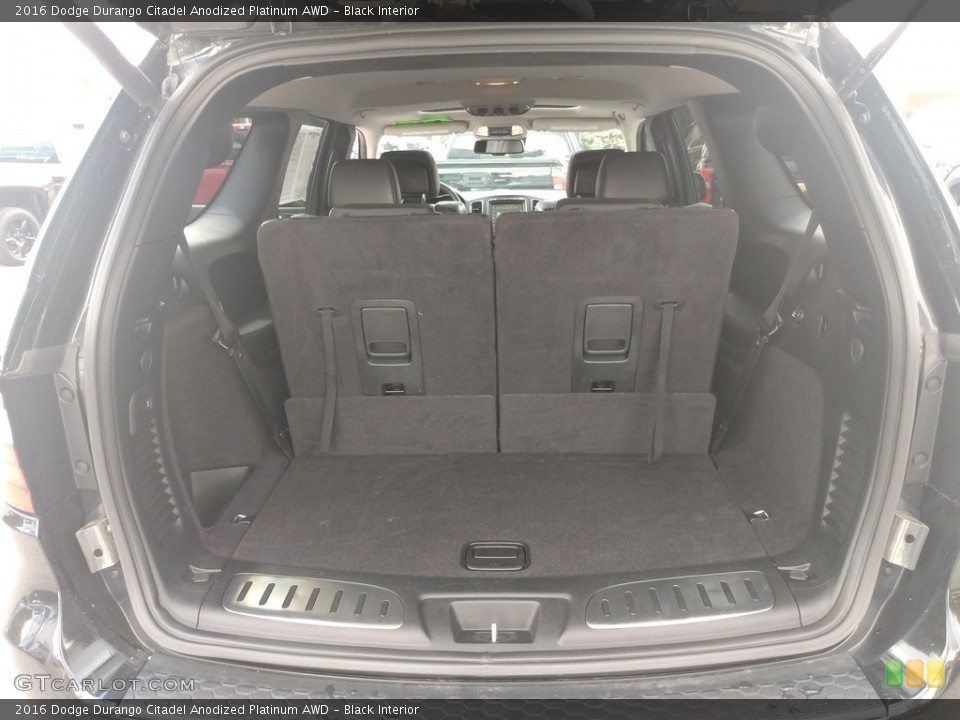 Black Interior Trunk for the 2016 Dodge Durango Citadel Anodized Platinum AWD #139726697