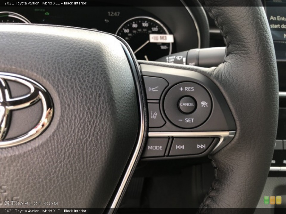 Black Interior Steering Wheel for the 2021 Toyota Avalon Hybrid XLE #139726938