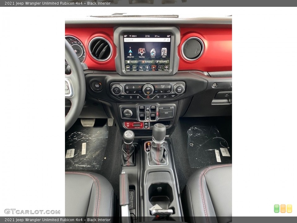 Black Interior Transmission for the 2021 Jeep Wrangler Unlimited Rubicon 4x4 #139728825