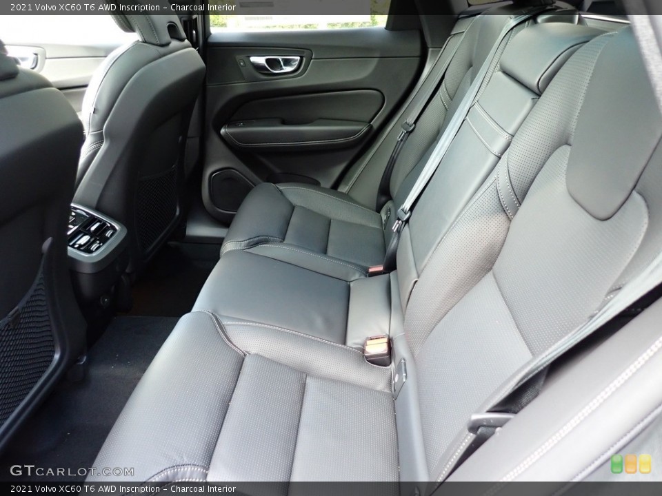 Charcoal Interior Rear Seat for the 2021 Volvo XC60 T6 AWD Inscription #139729059