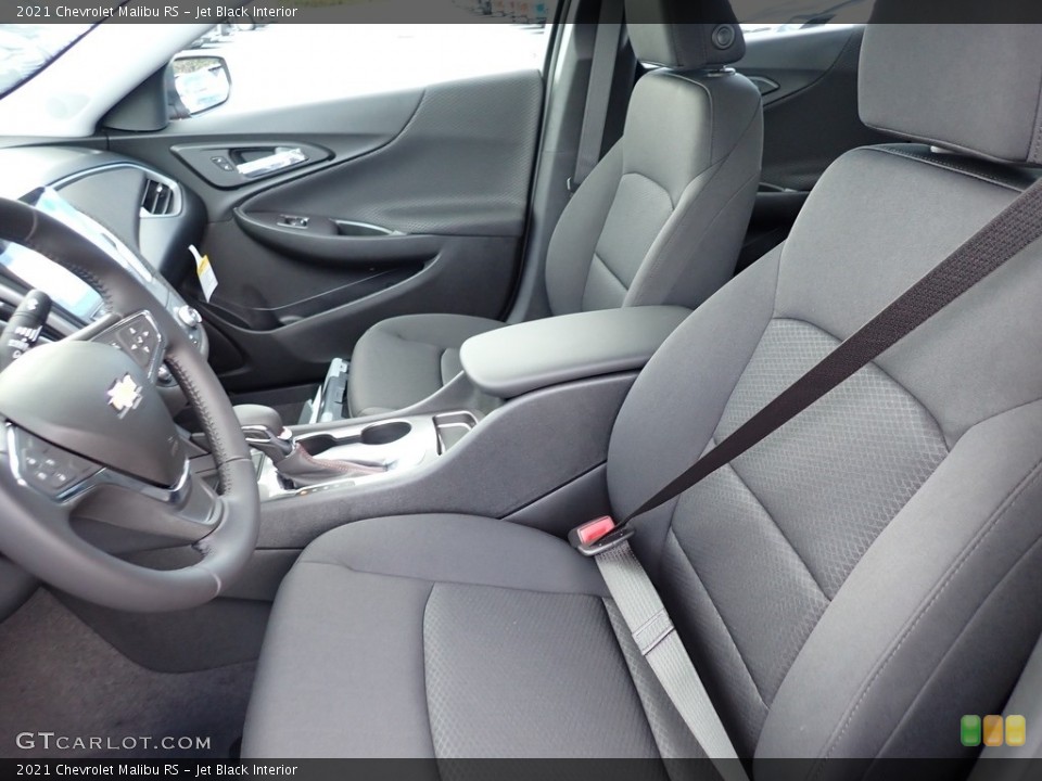 Jet Black 2021 Chevrolet Malibu Interiors