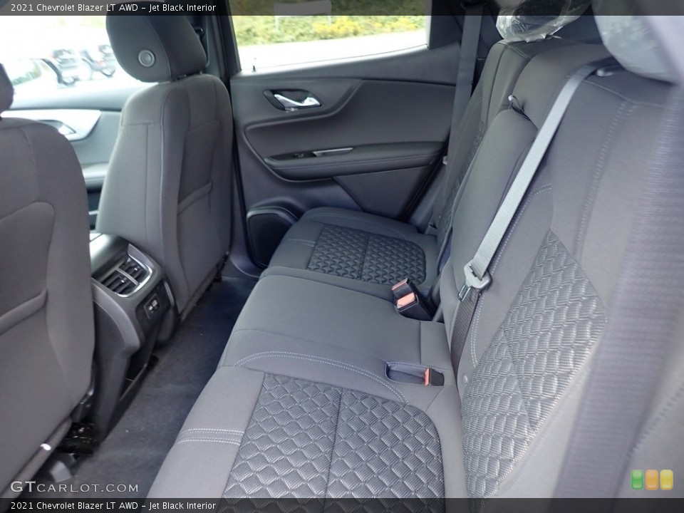 Jet Black Interior Rear Seat for the 2021 Chevrolet Blazer LT AWD #139731948