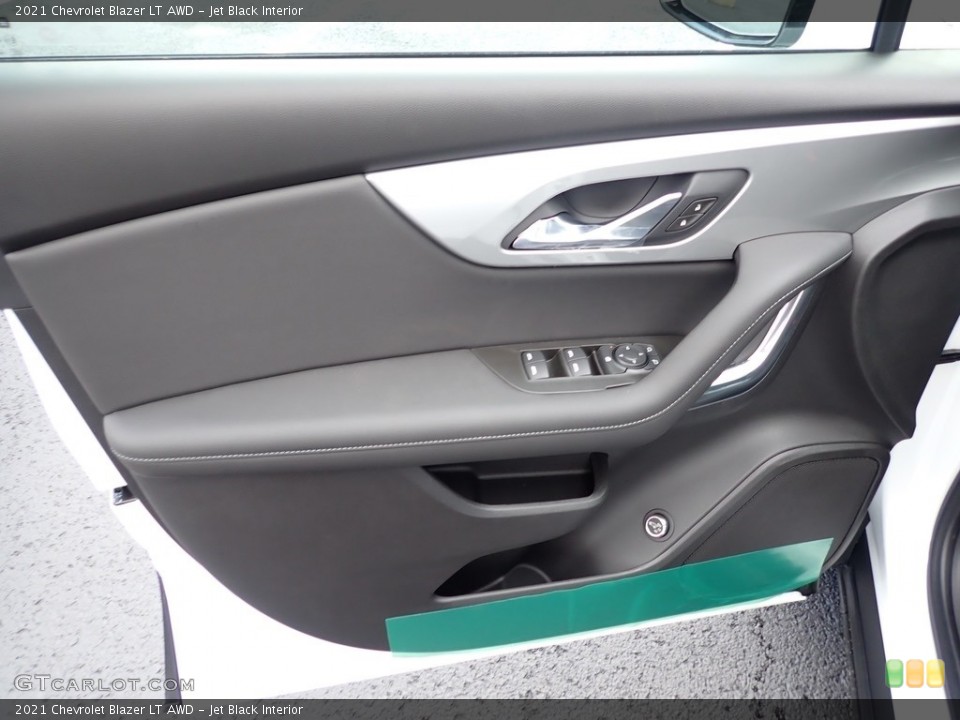 Jet Black Interior Door Panel for the 2021 Chevrolet Blazer LT AWD #139731997