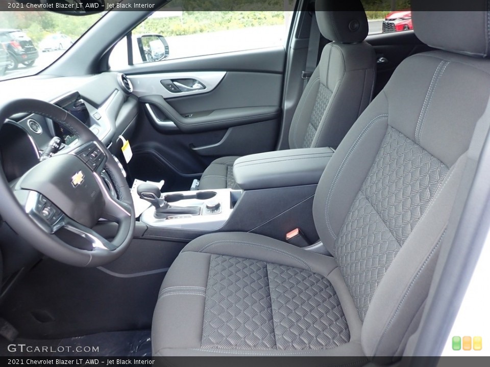 Jet Black Interior Front Seat for the 2021 Chevrolet Blazer LT AWD #139732014