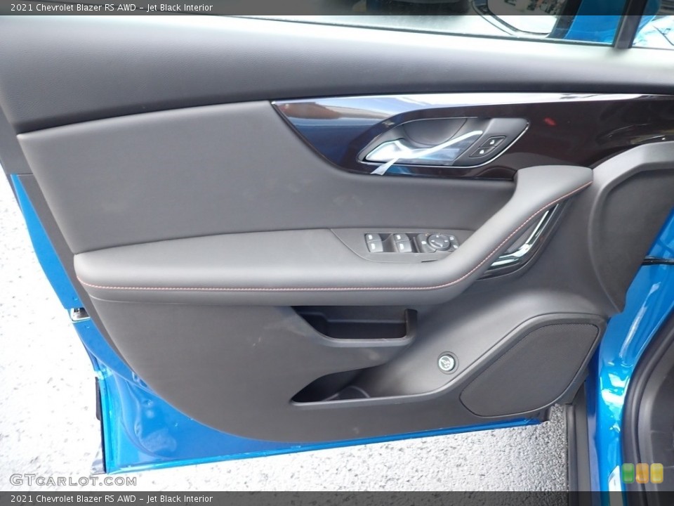 Jet Black Interior Door Panel for the 2021 Chevrolet Blazer RS AWD #139732335