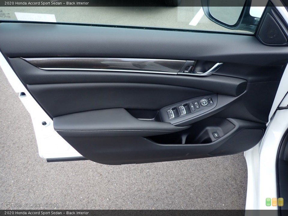 Black Interior Door Panel for the 2020 Honda Accord Sport Sedan #139736477