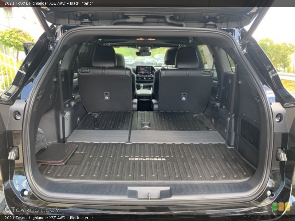 Black Interior Trunk for the 2021 Toyota Highlander XSE AWD #139737207