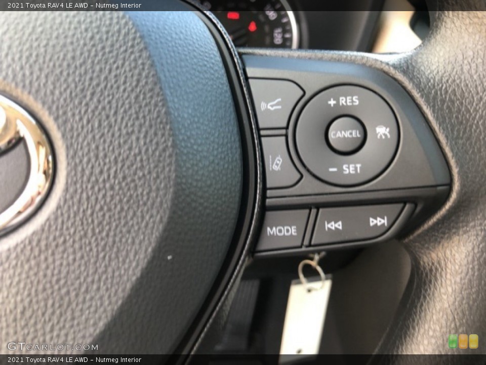 Nutmeg Interior Steering Wheel for the 2021 Toyota RAV4 LE AWD #139738179