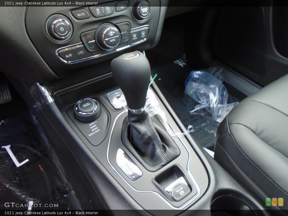 Black Interior Transmission for the 2021 Jeep Cherokee Latitude Lux 4x4 #139738964