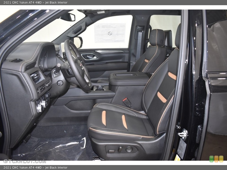 Jet Black Interior Photo for the 2021 GMC Yukon AT4 4WD #139739180