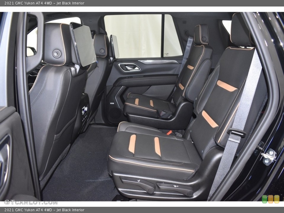 Jet Black Interior Rear Seat for the 2021 GMC Yukon AT4 4WD #139739195
