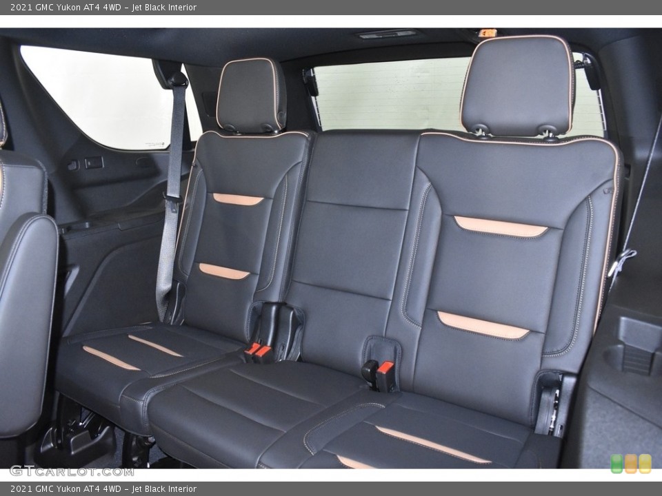 Jet Black Interior Rear Seat for the 2021 GMC Yukon AT4 4WD #139739219