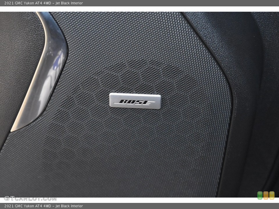Jet Black Interior Audio System for the 2021 GMC Yukon AT4 4WD #139739267