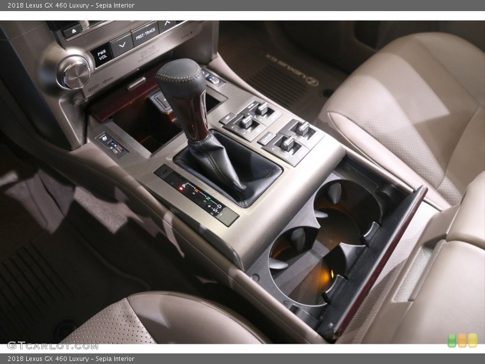 Sepia Interior Controls for the 2018 Lexus GX 460 Luxury #139739749