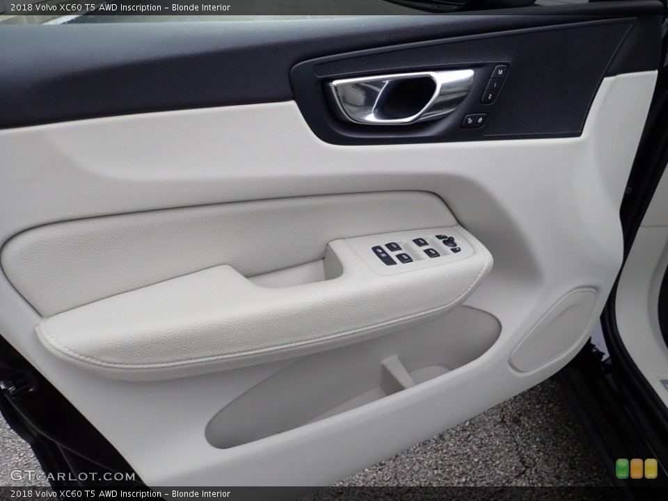 Blonde Interior Door Panel for the 2018 Volvo XC60 T5 AWD Inscription #139740508