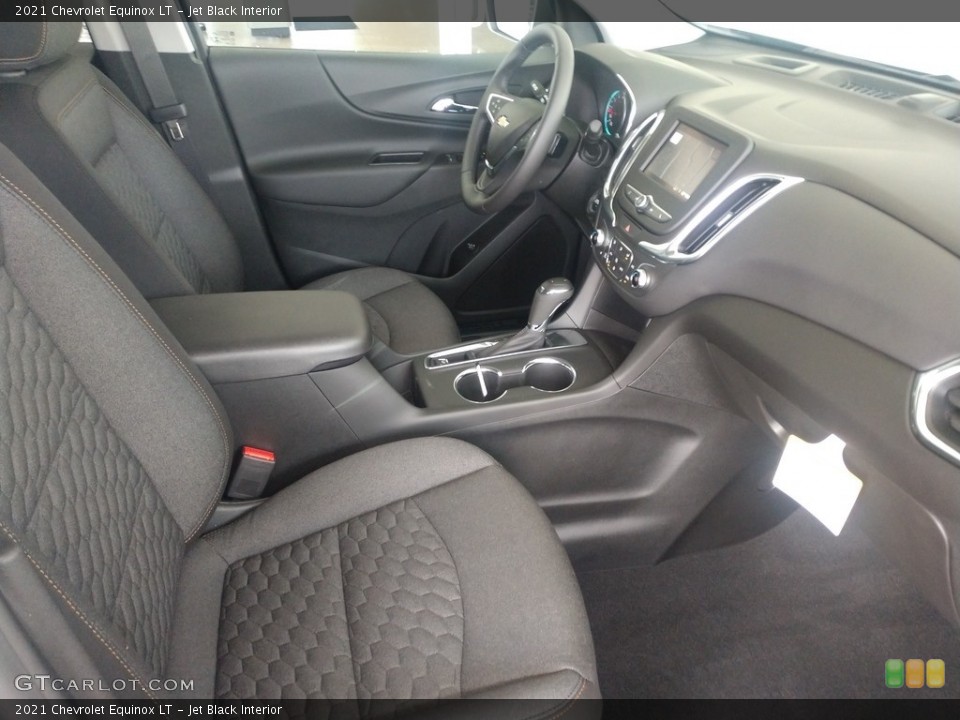 Jet Black Interior Photo for the 2021 Chevrolet Equinox LT #139741301