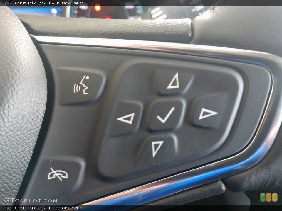Jet Black Interior Steering Wheel for the 2021 Chevrolet Equinox LT #139741423
