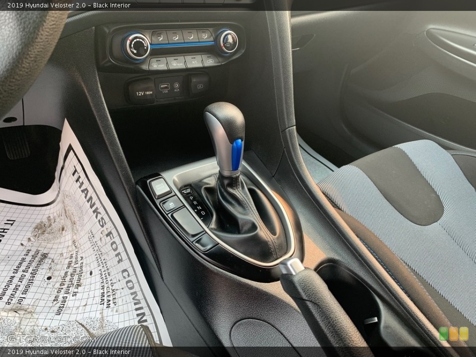 Black Interior Transmission for the 2019 Hyundai Veloster 2.0 #139743083