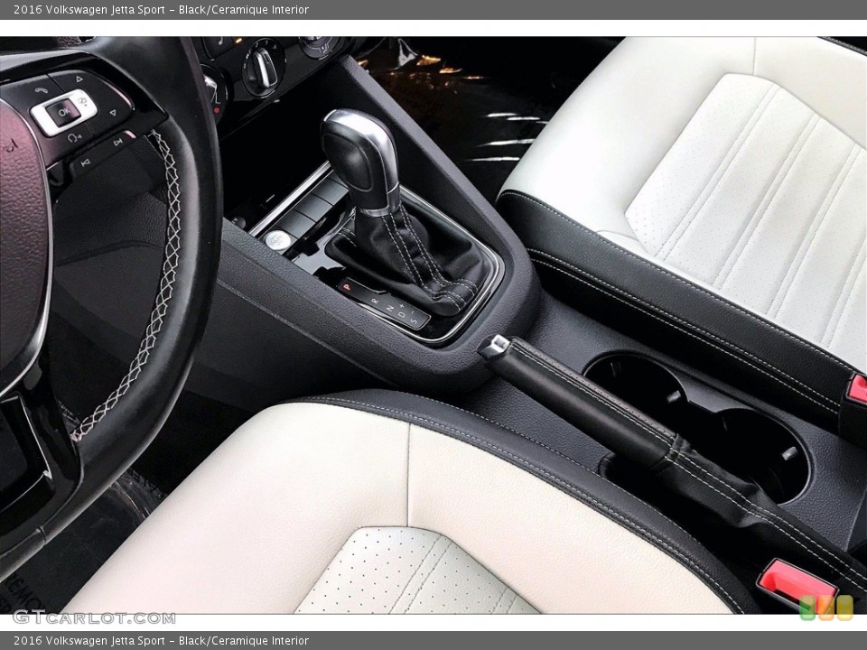Black/Ceramique Interior Transmission for the 2016 Volkswagen Jetta Sport #139743527