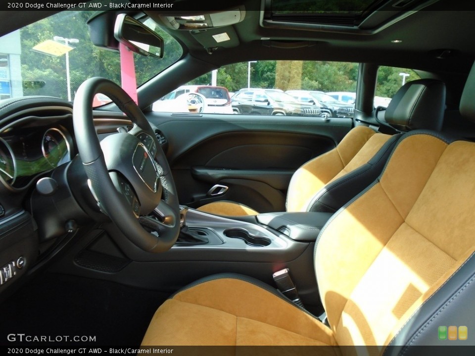 Black/Caramel 2020 Dodge Challenger Interiors