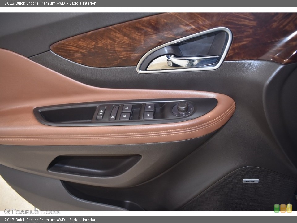 Saddle Interior Door Panel for the 2013 Buick Encore Premium AWD #139743749
