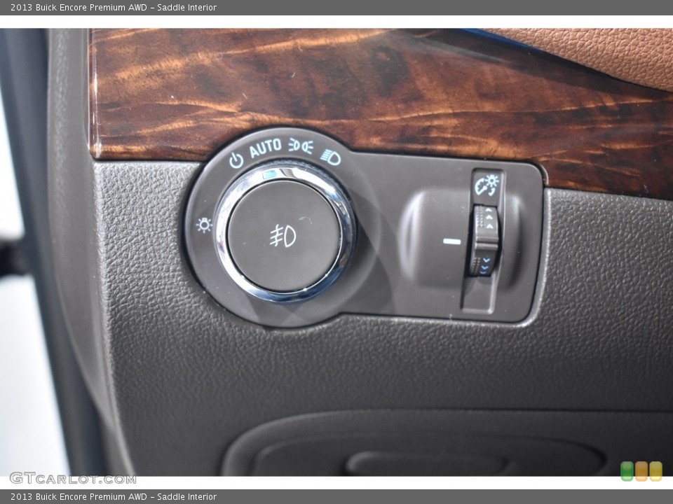 Saddle Interior Controls for the 2013 Buick Encore Premium AWD #139743797