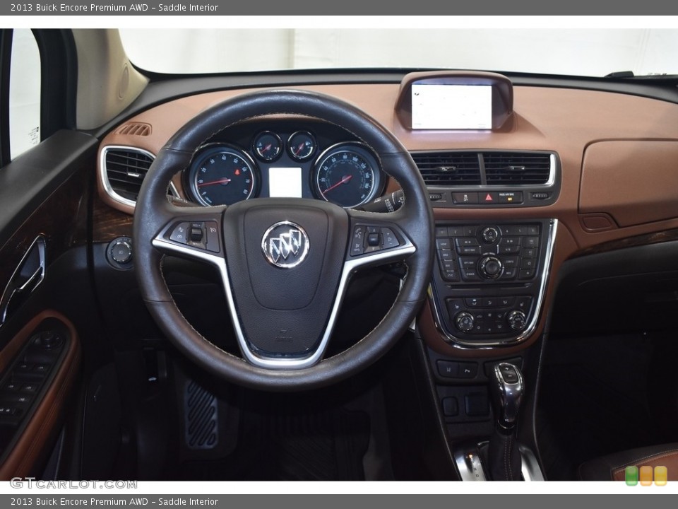 Saddle Interior Dashboard for the 2013 Buick Encore Premium AWD #139743821