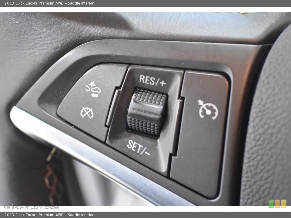 Saddle Interior Steering Wheel for the 2013 Buick Encore Premium AWD #139743869