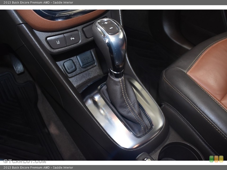 Saddle Interior Transmission for the 2013 Buick Encore Premium AWD #139743884