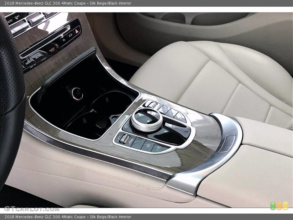 Silk Beige/Black Interior Controls for the 2018 Mercedes-Benz GLC 300 4Matic Coupe #139744385