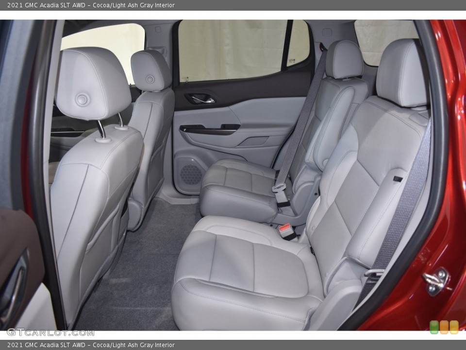 Cocoa/Light Ash Gray Interior Rear Seat for the 2021 GMC Acadia SLT AWD #139745429