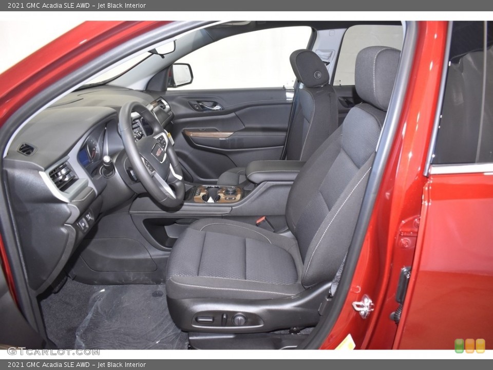Jet Black Interior Photo for the 2021 GMC Acadia SLE AWD #139745987