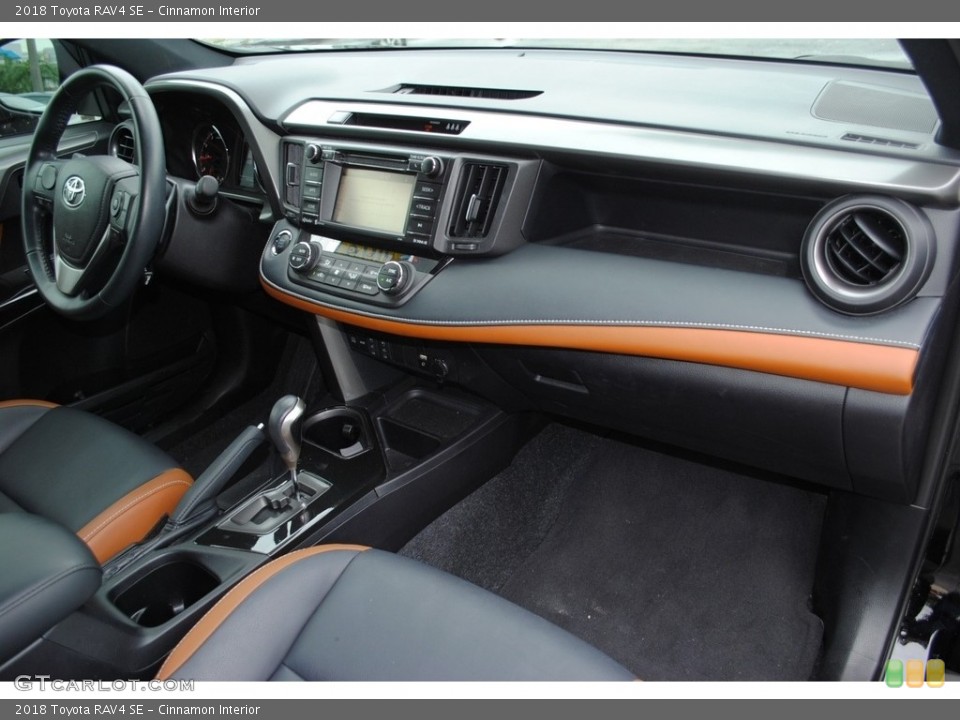 Cinnamon Interior Dashboard for the 2018 Toyota RAV4 SE #139748248