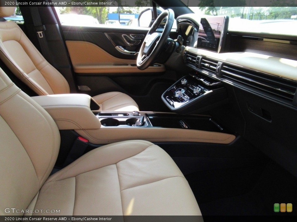 Ebony/Cashew Interior Dashboard for the 2020 Lincoln Corsair Reserve AWD #139748369