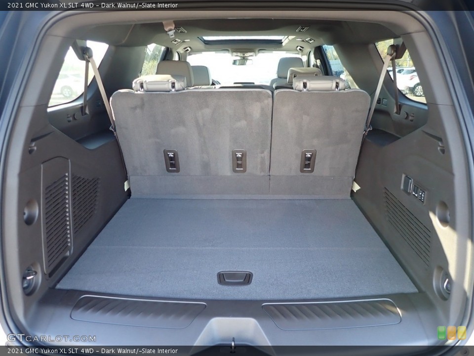 Dark Walnut/­Slate Interior Trunk for the 2021 GMC Yukon XL SLT 4WD #139749419