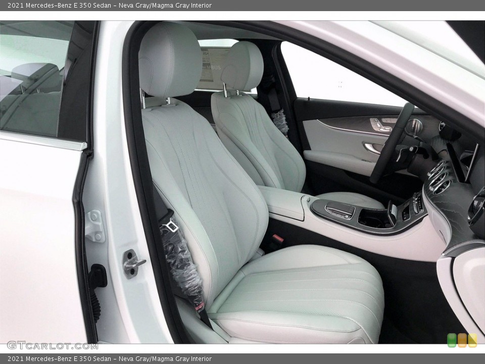 Neva Gray/Magma Gray Interior Front Seat for the 2021 Mercedes-Benz E 350 Sedan #139750223