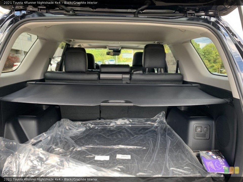 Black/Graphite Interior Trunk for the 2021 Toyota 4Runner Nightshade 4x4 #139751279