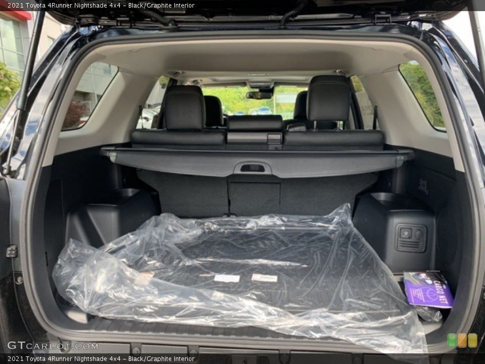 Black/Graphite Interior Trunk for the 2021 Toyota 4Runner Nightshade 4x4 #139751306
