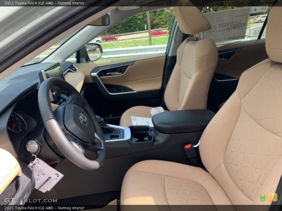 Nutmeg Interior Photo for the 2021 Toyota RAV4 XLE AWD #139752455