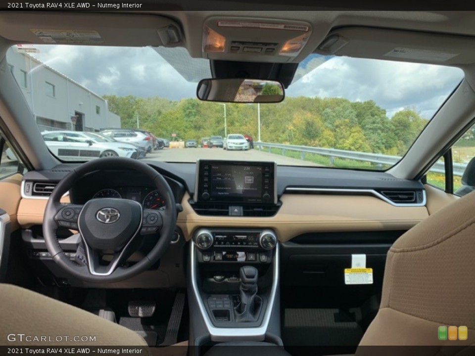 Nutmeg Interior Photo for the 2021 Toyota RAV4 XLE AWD #139752515