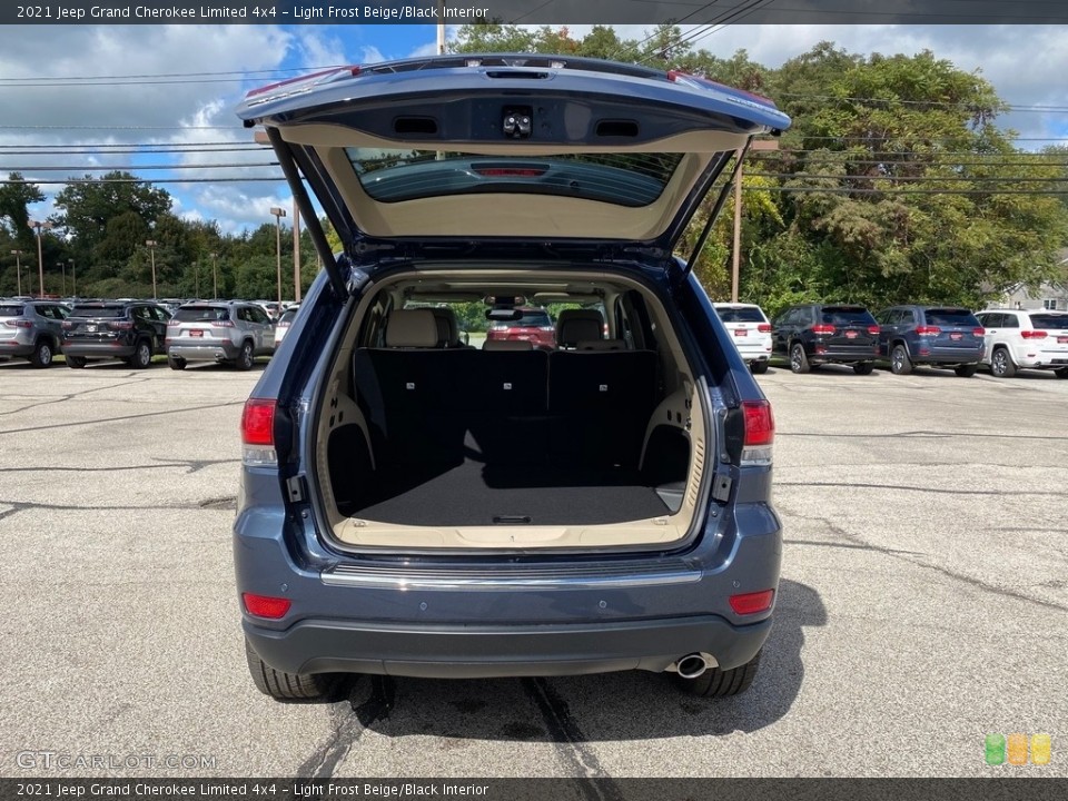 Light Frost Beige/Black Interior Trunk for the 2021 Jeep Grand Cherokee Limited 4x4 #139753514