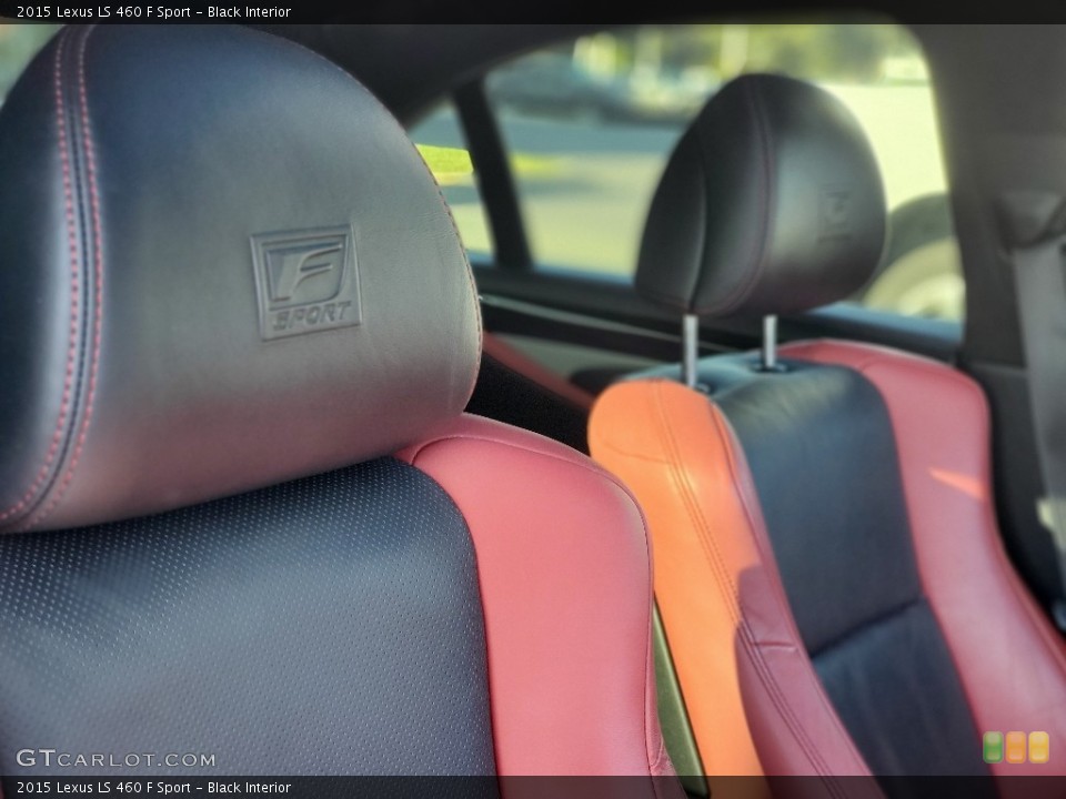 Black Interior Front Seat for the 2015 Lexus LS 460 F Sport #139753697