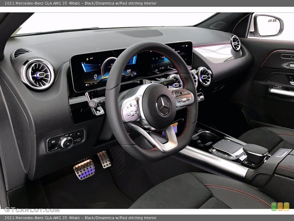 Black/Dinanmica w/Red stitching Interior Dashboard for the 2021 Mercedes-Benz GLA AMG 35 4Matic #139753877