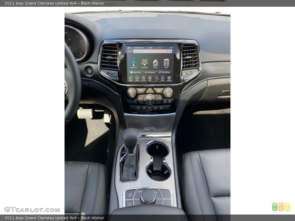 Black Interior Controls for the 2021 Jeep Grand Cherokee Limited 4x4 #139754279